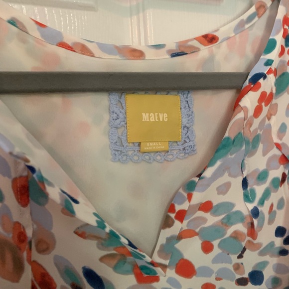 Maeve flutter watercolor dress - Picture 3 of 4